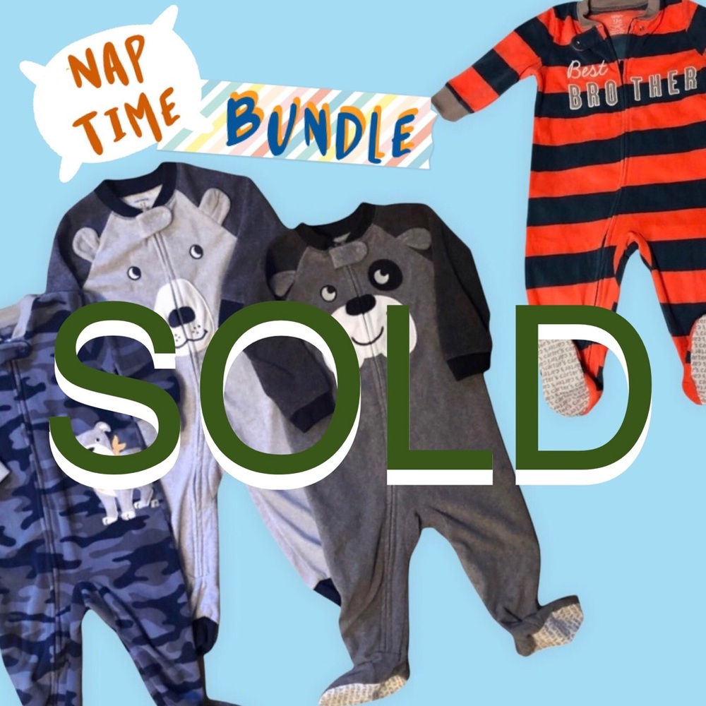 Nap Time PJ Bundle 12month